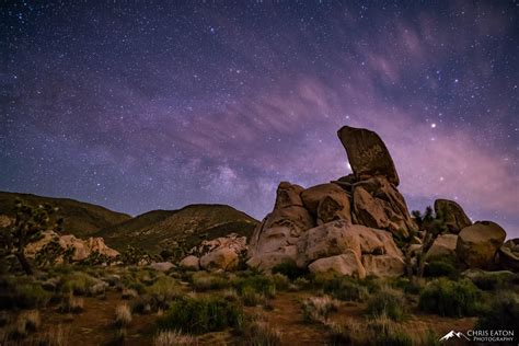 Midnight at Tombstone Rock | Joshua Tree National Park, California ...