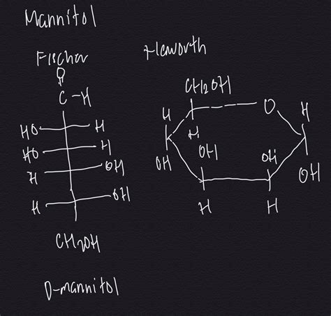 [Solved] Draw a Fischer and Haworth structure for mannose and draw the ...