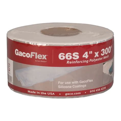 4" x 300' Gaco BT66S-4 GacoFlex Reinforcing Poly Mesh | Patch, Repair, Filler and Compounds ...