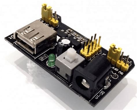 3.3V 5V MB102 breadboard power Supply Module | Majju PK