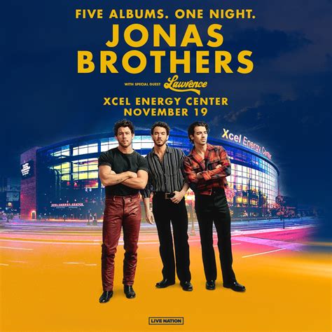 Jonas Brothers November 19, 2023 | Xcel Energy Center