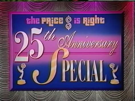 The Price is Right 25th Anniversary Special | The Price Is Right Wiki ...