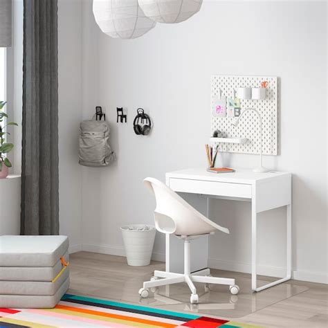 MICKE desk, white, 73x50 cm (283/4x195/8") - IKEA CA