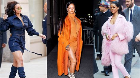 Rihanna Best Street Style Outfits | 88 Rihanna Fashion Looks | Marie Claire