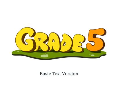 Grade 5 Logo - Basic Version by Kasun Fernando - Dribbble