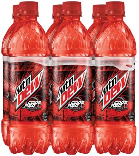 Mountain Dew Code Red 6 Pack | Hy-Vee Aisles Online Grocery Shopping