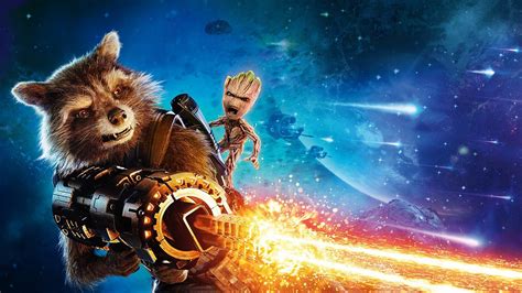 Rocket Raccoon, Groot, Baby Groot, Guardians of the Galaxy Vol. 2 ...