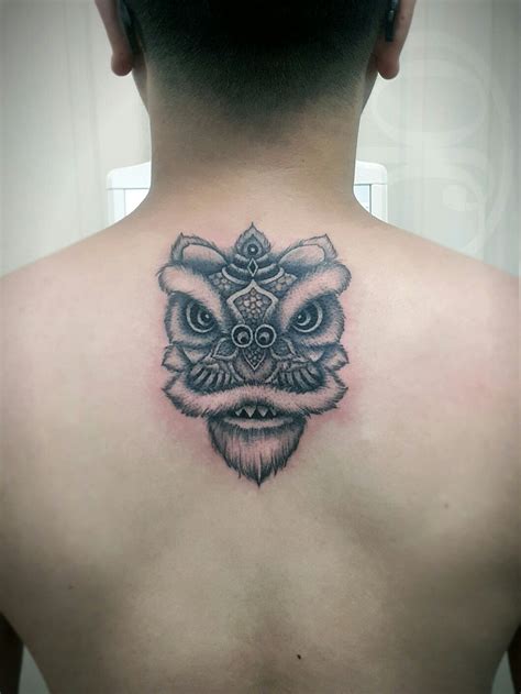 #liondance #liontattoo #blackandgreytattoo | Hình xăm, Xăm, Hình xăm rồng