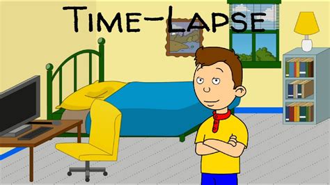 Creating Caillou's Bedroom (Time Lapse) - YouTube