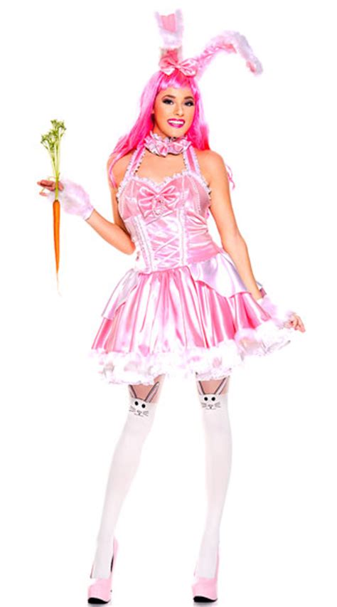 Pink Bunny Babe Costume, sexy pink bunny babe costume, bunny costume, sexy bunny costume, pink ...