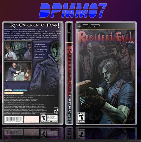 Viewing full size Resident Evil: Portable box cover