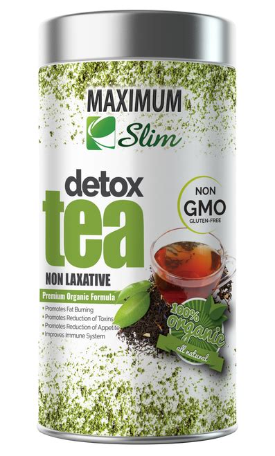 Maximum Slim ORGANIC DETOX Tea - MaximumSlim Health Products