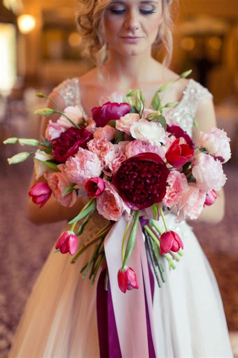 Romantic Pink and Red Wedding Inspiration | Every Last Detail