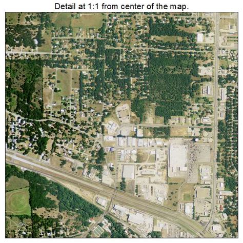 Aerial Photography Map of Azle, TX Texas