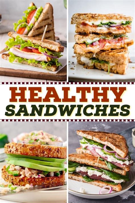 25 Healthy Sandwiches (+ Easy Lunch Ideas) - Insanely Good