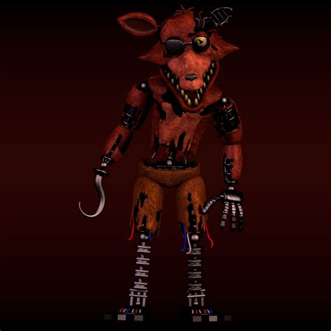 Withered Foxy v2 by WierdSpyder on DeviantArt