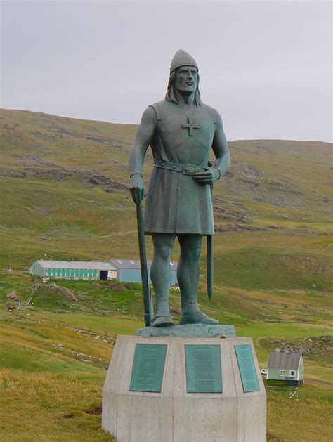 Erik the Red Statue, Greenland (Illustration) - World History Encyclopedia