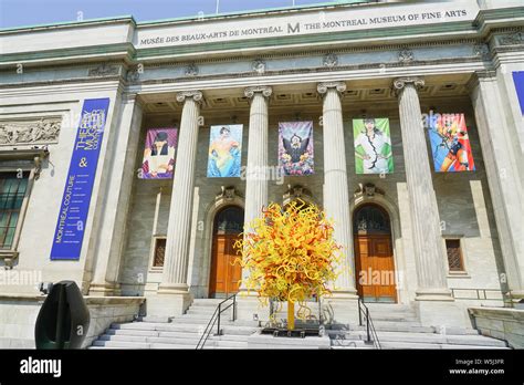 Museum of Fine Art in Montreal, Quebec, Canada, old Montreal, see ...