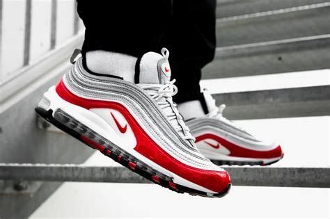 Nike Air Max 97 "Gym Red" On Feet | Hypebeast