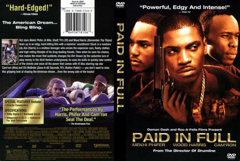 Paid In Full (2002) R1 - Movie DVD - CD Label, DVD Cover, Front Cover