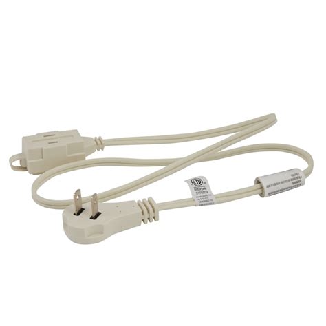 Utilitech Indoor 3-ft 16/2 White 2 Prong Indoor SPT-2 Light Duty in the Extension Cords ...