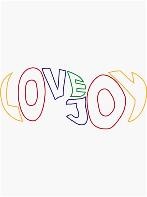 "Lovejoy band logo" Sticker for Sale by PaulusGrachus | Redbubble