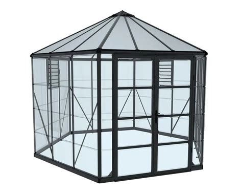 Oasis™ 12 ft Hexagonal Greenhouse | Palram-Canopia - Canada Greenhouse Kits