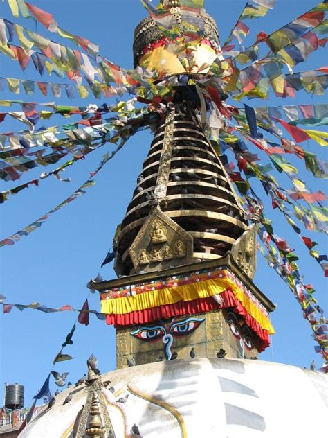 Buddhist Stupa in Kathmandu - Trevor's Travels