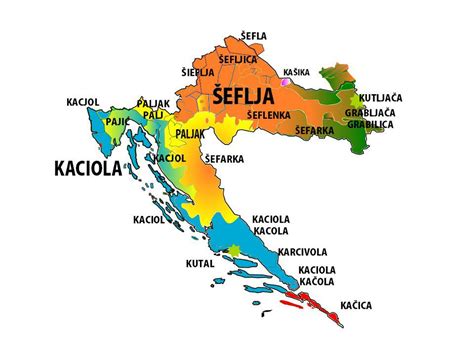 The 3 Croatian dialects: Što, Kaj, and Ča - Expat In Croatia