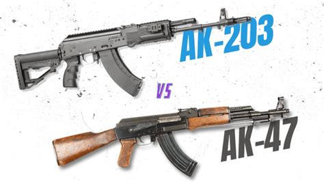 Why AK-203 5x More Expensive Than AK-47? AK 203 Vs AK 47 - YouTube