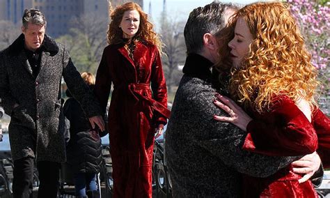 Nicole Kidman and Hugh Grant hug and kiss for a scene in the new series The Undoing | Daily Mail ...