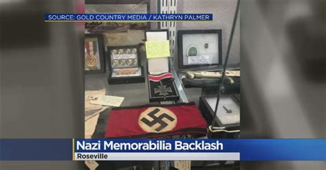 Antique Store Removes Nazi Memorabilia After Concerned Citizen Complaint - CBS Sacramento