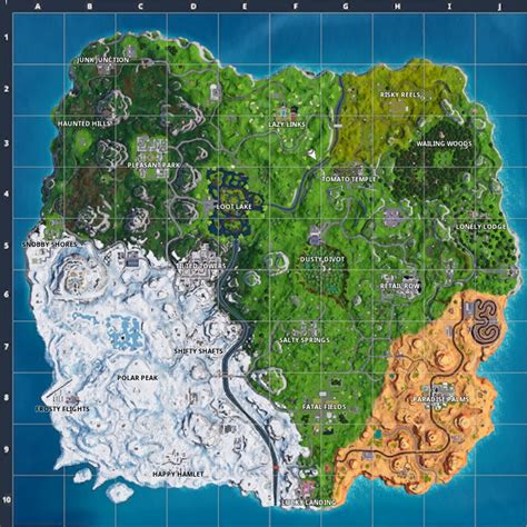 Fortnite BR : la nouvelle carte (Saison 7) - Eclypsia