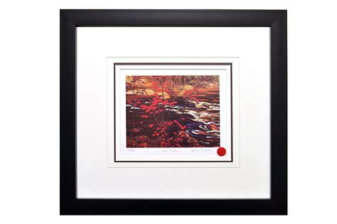 Group of Seven A.Y Jackson red Maple Framed Limited Edition - Etsy