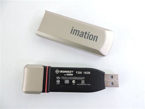 Police Auctions Canada - (New) Imation IronKey F200 16GB Fingerprint ...