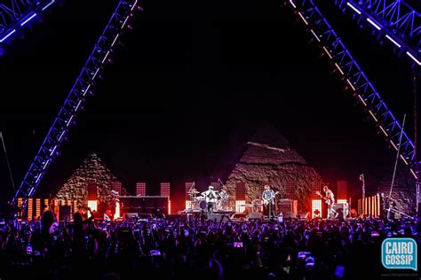 In photos: RHCP’s Concert by the Great Pyramids of Giza