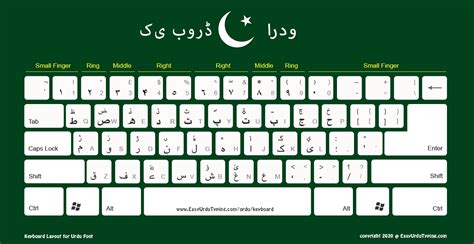 FREE Urdu Keyboard Layout | اردو کی بورڈ | High Quality ideal for printing