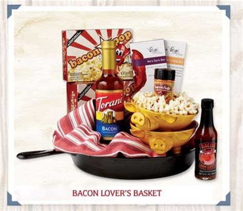 Bacon Lovers gift basket | Gift Baskets & Cute Gift Ideas | Pinterest