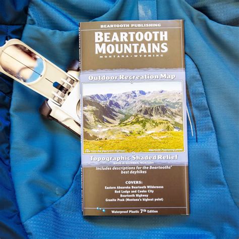 Beartooth Mountains Map | Backyard Montana