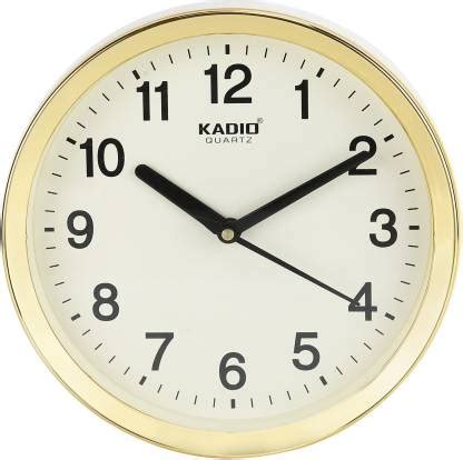 Kadio Analog 20 cm X 20 cm Wall Clock Price in India - Buy Kadio Analog 20 cm X 20 cm Wall Clock ...