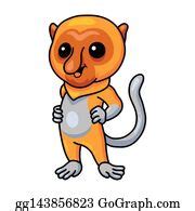 190 Cartoon Proboscis Monkey Clip Art | Royalty Free - GoGraph