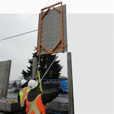 How to: precast concrete panel installation