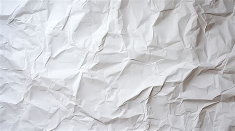 Crinkled White Paper Texture Background, Wrinkled Paper, Crumpled, Crumpled Paper Background ...