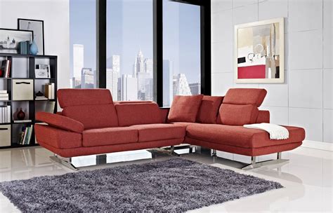 18 Stylish Modern Red Sectional Sofas