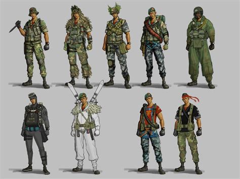 special force character concept (ROK special forces), Sung-wook Kang ...