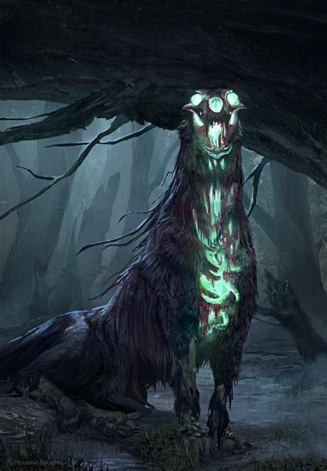 Bestiarium on Tumblr: The Barghest [English folklore] The Barghest is a mythological creature ...