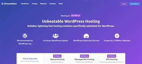 Recommended 'Shared' WordPress Hosting Providers