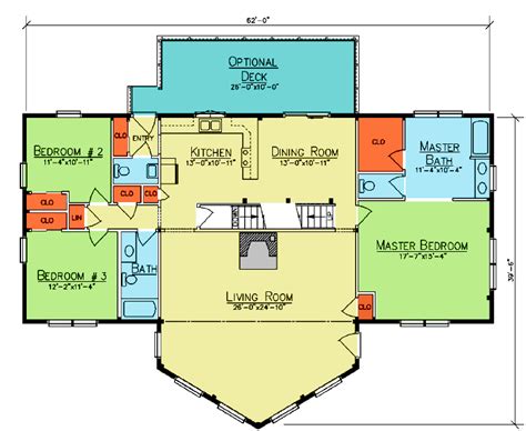 Sedona Log House Plan | Ward Cedar Log Homes Floor Plans