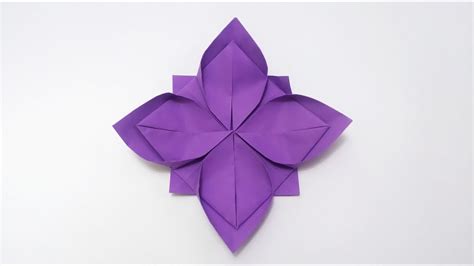 Origami Lotus Flower Tutorial