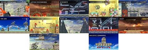 Super Smash Bros. WiiU - Custom Stages (Part 3) by JNRedmon on DeviantArt